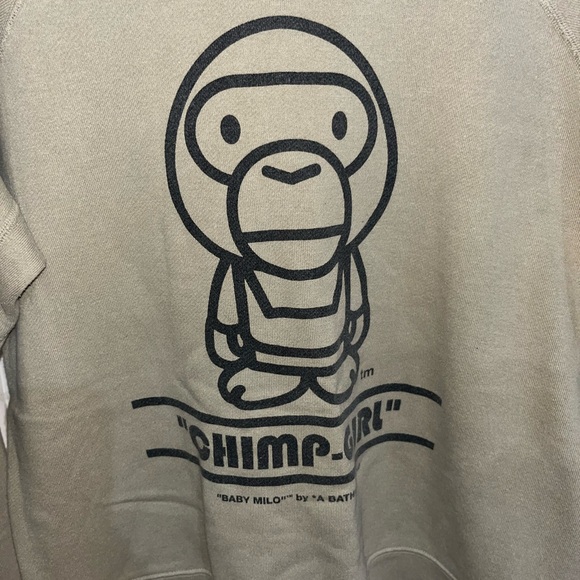 A BATHING APE Baby Milo Vintage Sweatshirt - Picture 3 of 6